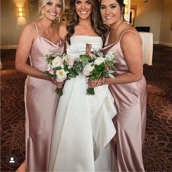 Sorella Vita Dresses | Sorella Vita Shadow Bridesmaid Dress Pink | Color: Pink | Size: 0 | Savhol859's Closet